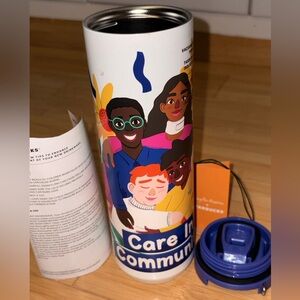 Starbucks 16oz Vacuum Insulated Tumbler “Care In Community” Artist Series NWT
